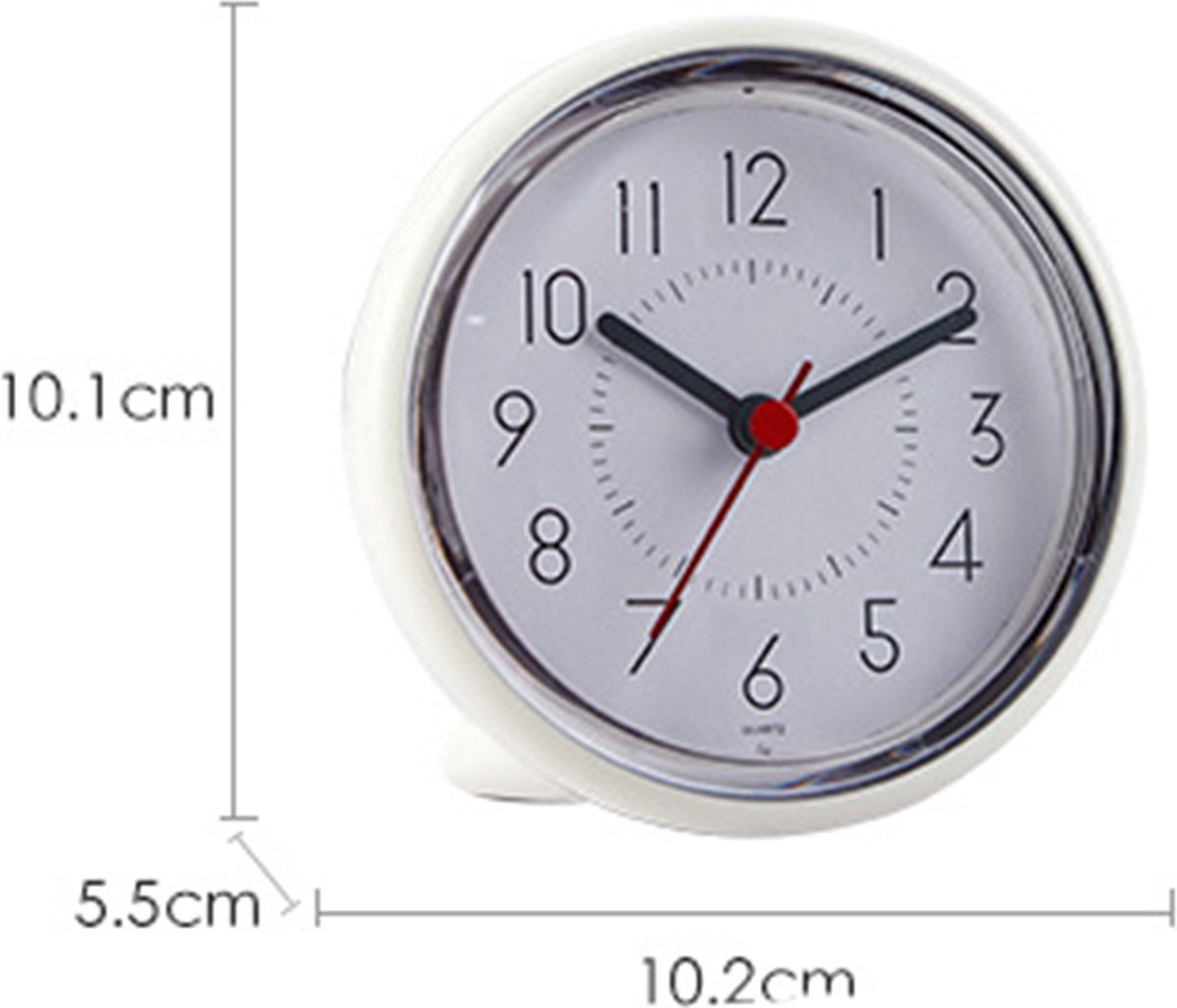 Douche klok (2023 Model) Badkamerklokje Badkamer Klok Waterdicht