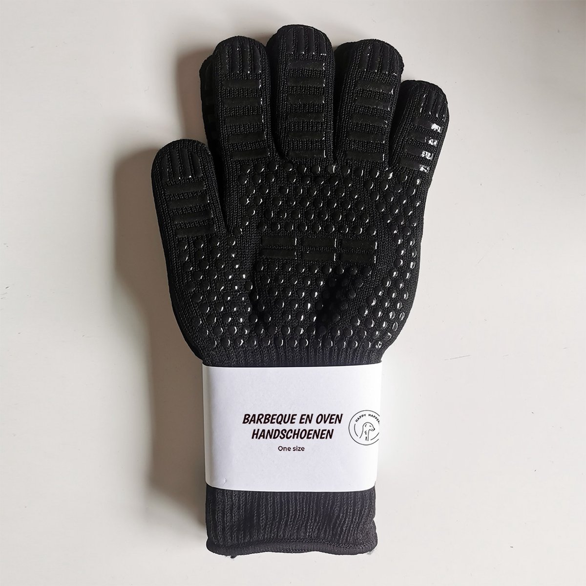 BBQ Ovenwanten – Hittebestendige Handschoenen van Happy Happenings — cadeau in Kookcadeaus - foto 7