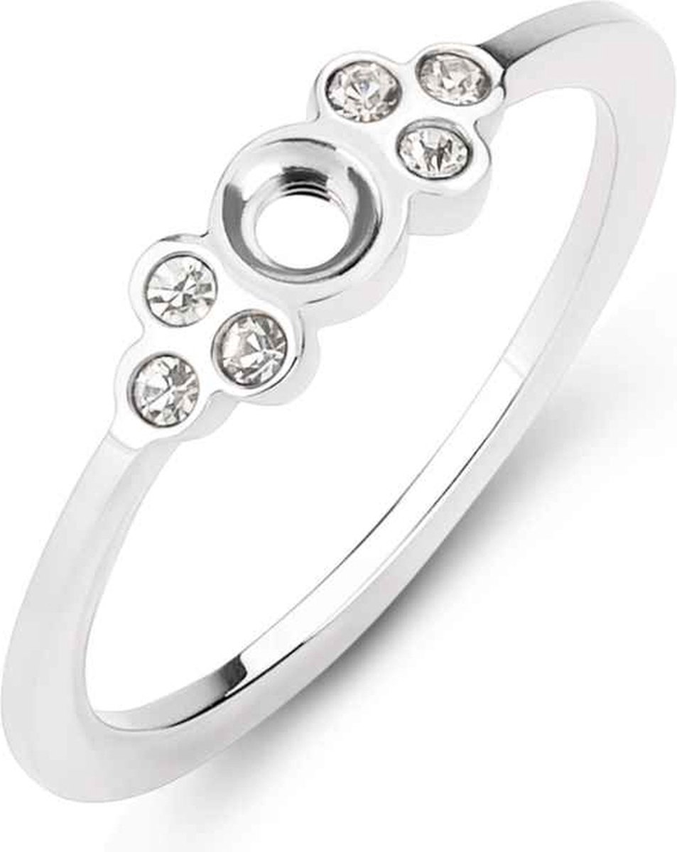 Melano Twisted Ring - Staal
