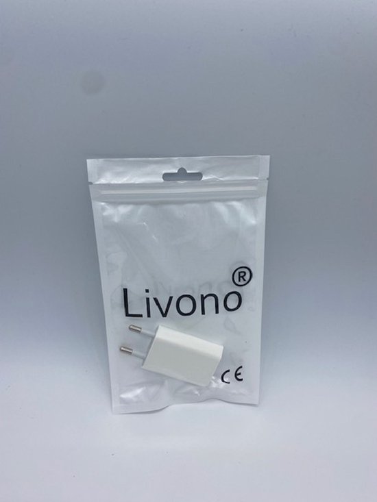 3 Oplader 5V-1A - USB Voeding Plug - Netstekker Socket Adapter Oplaadstekker voor Téléphone Draagbaar, Smartwatch, Écouteurs, Jouets, Lecteur électronique
