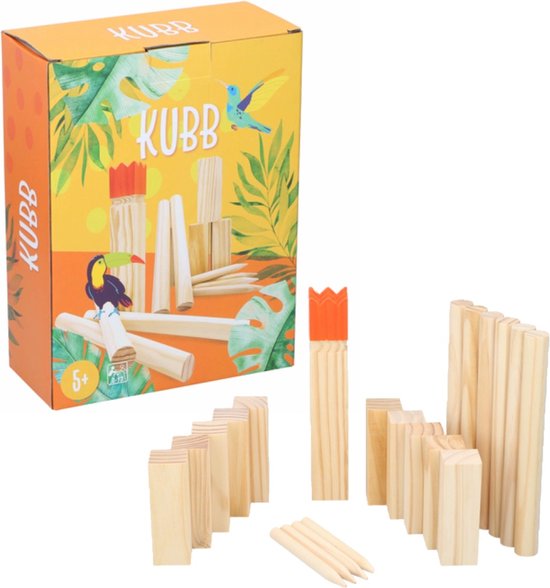 Afbeelding van het spel Kubb Game Junior - Vanaf 5 jaar - 22 delig