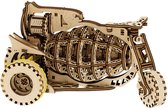 Mr. Playwood Mechanical machine "Starbike" - 3D houten puzzel - Bouwpakket hout - DIY - Knutselen - Miniatuur - 149 onderdelen