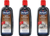 Durgol® | 3 x 500 ml swiss coffee pad | ontkalken alle koffiepadmachines | koffiepad