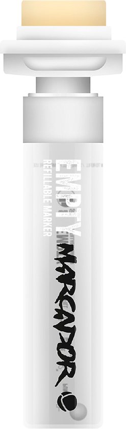 MTN Empty Marcador - Marqueur peinture vide - pointe large 30 mm -  permanent - peut