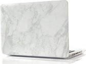 Mobigear Laptophoes geschikt voor Apple MacBook Pro 15 Inch (2008-2012) Hoes Hardshell Laptopcover MacBook Case | Mobigear Marble - Grijs - Model A1286