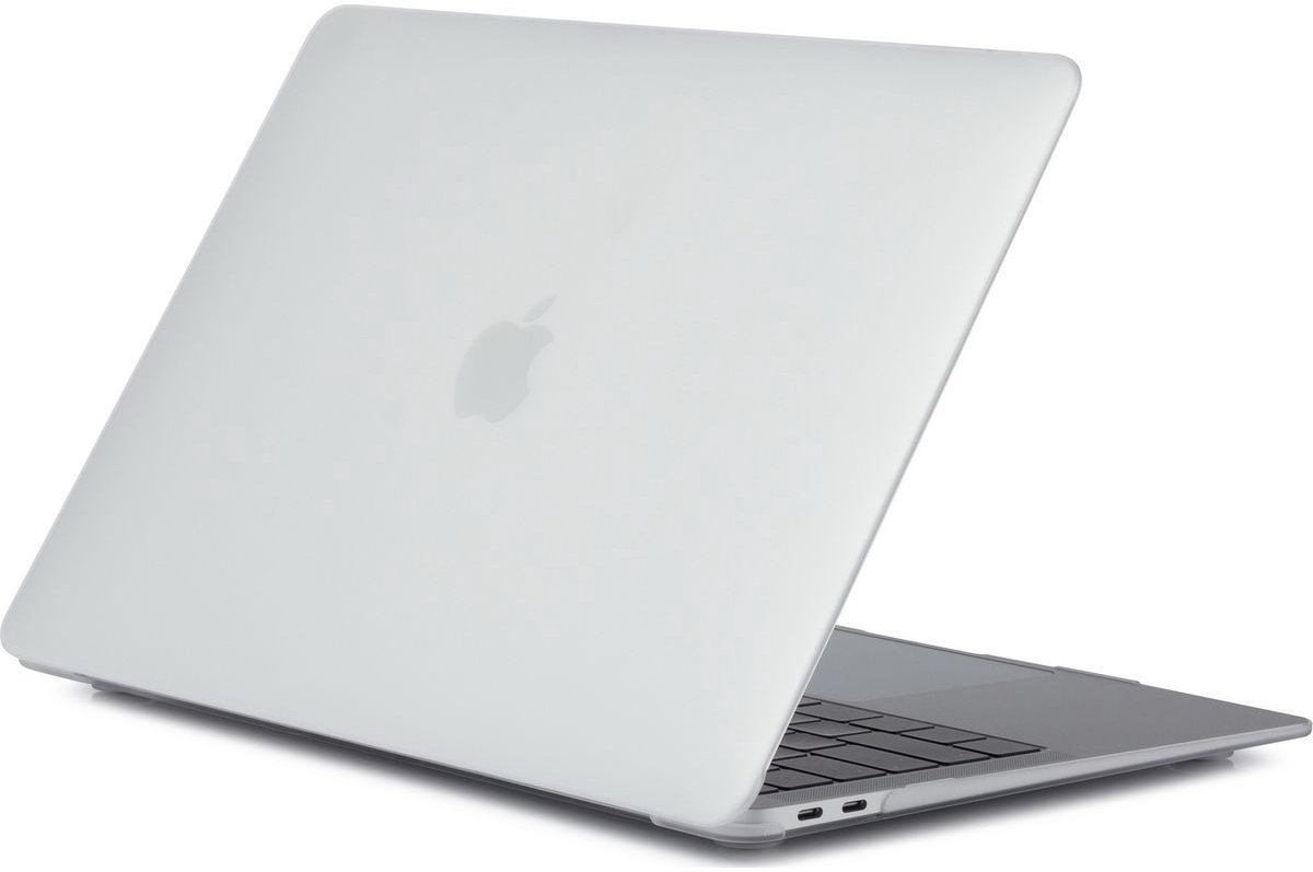 Mobigear Laptophoes geschikt voor Apple MacBook Air 13 Inch (2018-2020) Hoes Hardshell Laptopcover MacBook Case | Mobigear Matte | Doorzichtig Hoesje MacBook Air 13 Inch (2018-2020) - Transparant - Model A1932 / A2179 / A2337