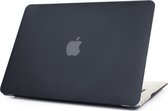 Mobigear - Laptophoes geschikt voor Apple MacBook Air 13 Inch (2010-2019) Hoes Hardshell Laptopcover MacBook Case | Mobigear Matte - Zwart - Model A1369 / A1466