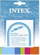 Intex Reparatieset voor opblaasbare artikelen - 18 stuks - 7x7 cm