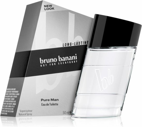 Zilver beweging krijgen Bruno Banani Pure Man Eau de Toilette Spray 50 ml | bol.com