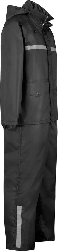 BJØRNSON Dusch Rainsuit Femme & Homme - Imperméable - Taille 2XL - Zwart