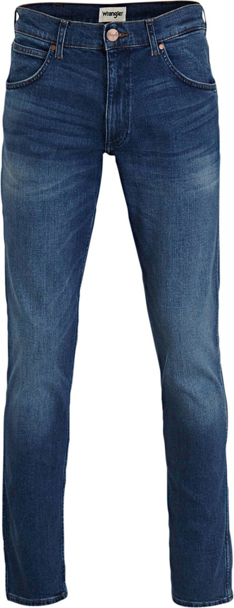 Wrangler  Jeans - Greensboro Hard Edge Blauw (Maat: 40/34)