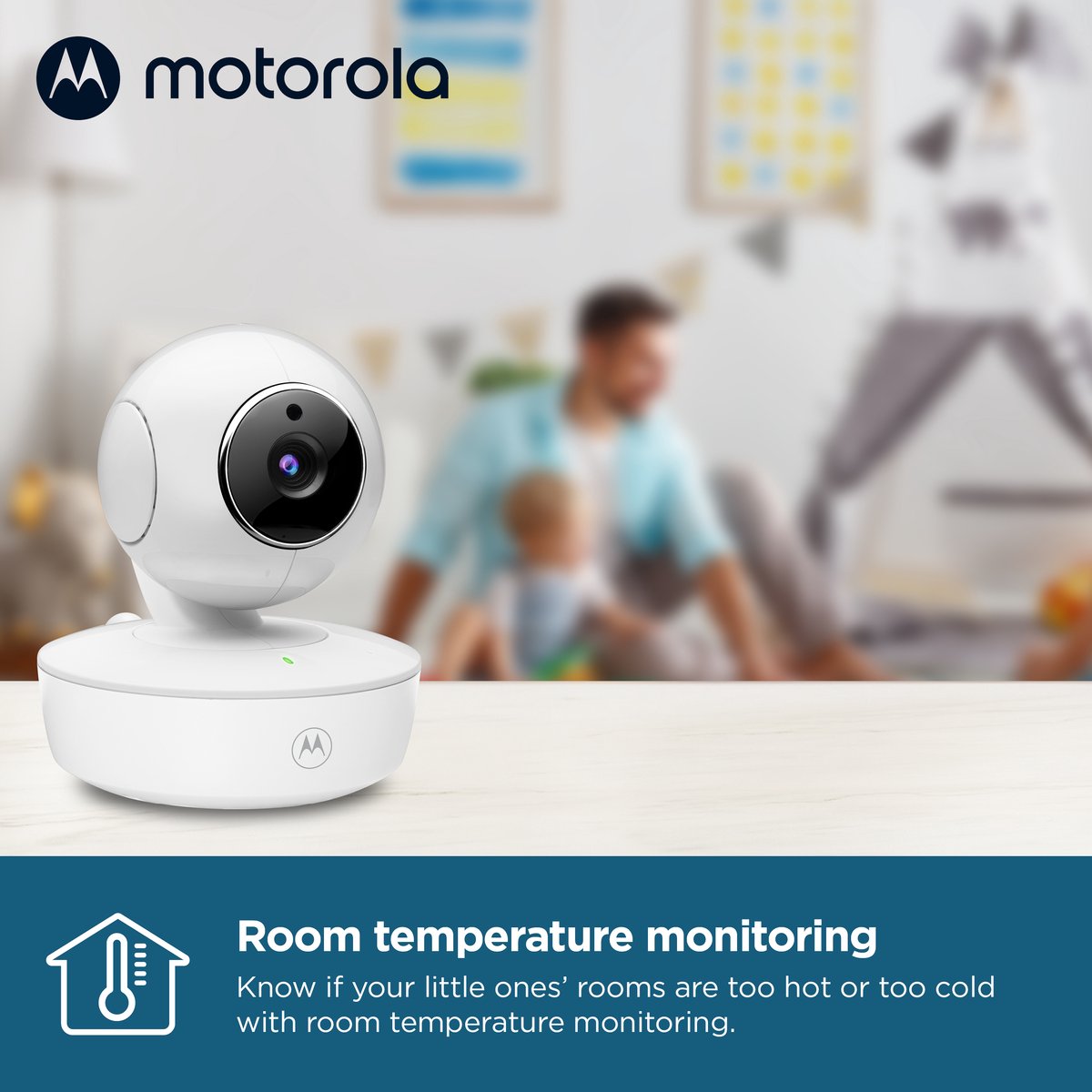 Motorola Nursery Babyfoon met Camera - Baby Monitor VM 55 thumbnail 3