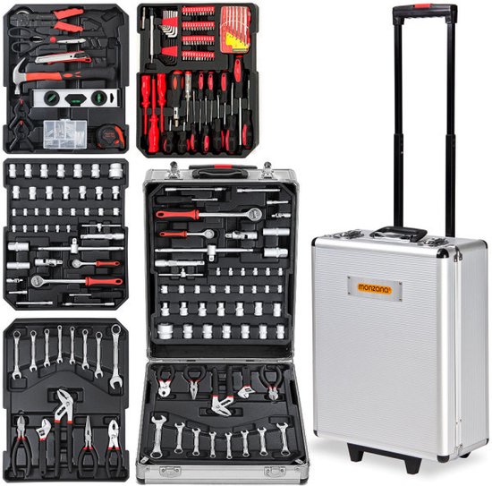 Monzana Tape Gereedschapstrolley 429-delig