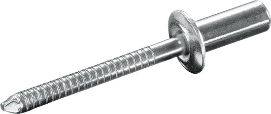 GOEBEL® - 250 x Rivets aveugles fermés 6,4 x 15,5 mm - Inox A2 / Inox C1 - Tête plate - CUP - 2180164155 - ISO16585 - Rivet pop