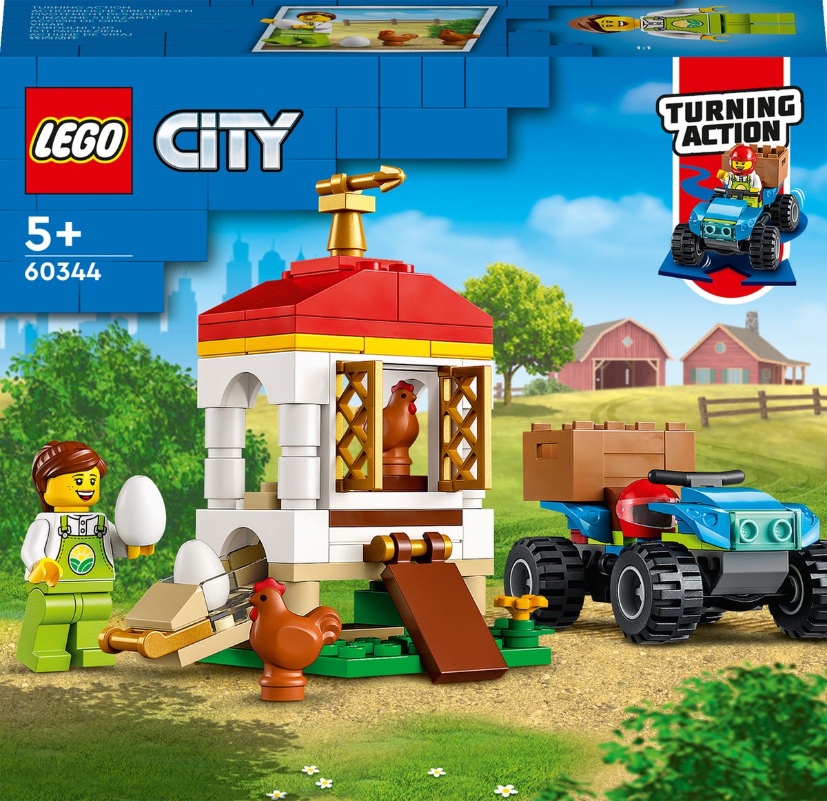 Lego City 60345 - Le camion de marché des fermiers - Maitre des Jeux