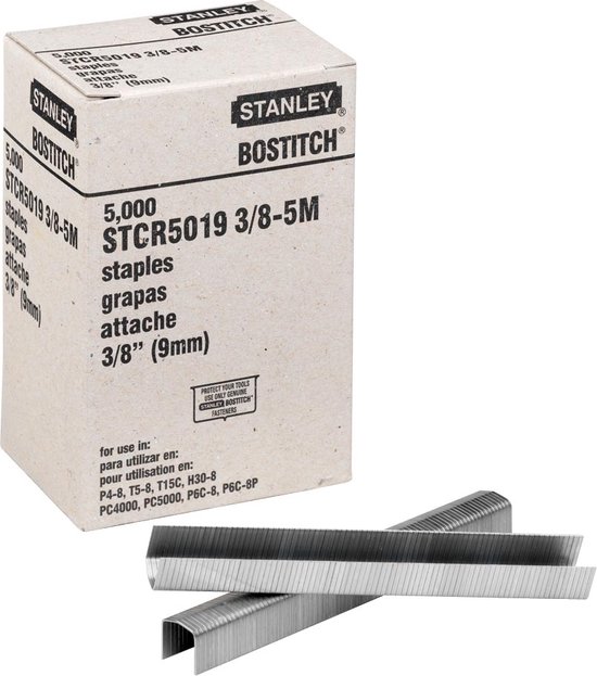 Stanley STCR5019 STAPLE10MM GALV 5M