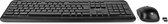 Nedis Muis en Toetsenbord - Set - Draadloos - Muis- en toetsenbordverbinding: USB - 800 / 1200 / 1600 dpi - Instelbare DPI - AZERTY - Frans