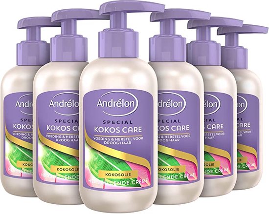 Andrélon Special Haarcrème Kokos Care voor droog en beschadigd haar - 6