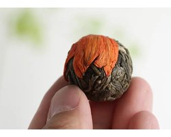 Chinese Zwarte thee - Yunnan Pu'er Dragon Balls - 6 stuks