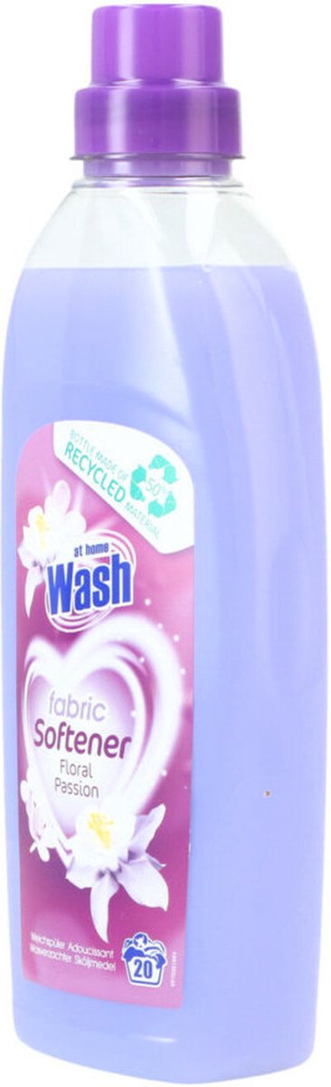 Wasverzachter Floral Passion 750 ml - At Home - Wasverzachter voor heerlijk zacht wasgoed - 20 Wasbeurten