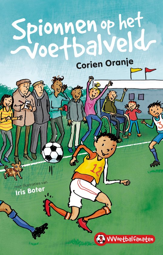 VVVoetbalfanaten 3 - Spionnen op het voetbalveld - cover