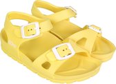 Sandales enfant confortables jaune super clair avec semelle anatomique - LEMIGO / 33
