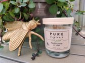 Pure Fragrance - Geurkaars in glas - No-fly-zone - anti vliegen