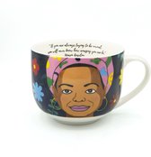 Kikkerland Maya Angelou mok - Mok voor thee/koffie/soep - Vaatwasserbestendig - Magnetronbestendig