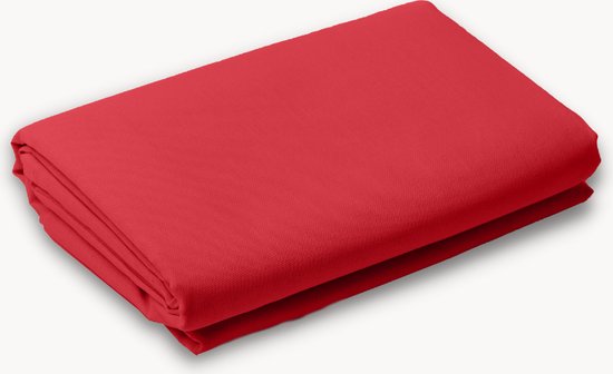Keperkatoen stretch - Rood (250 gram) - Royal Look