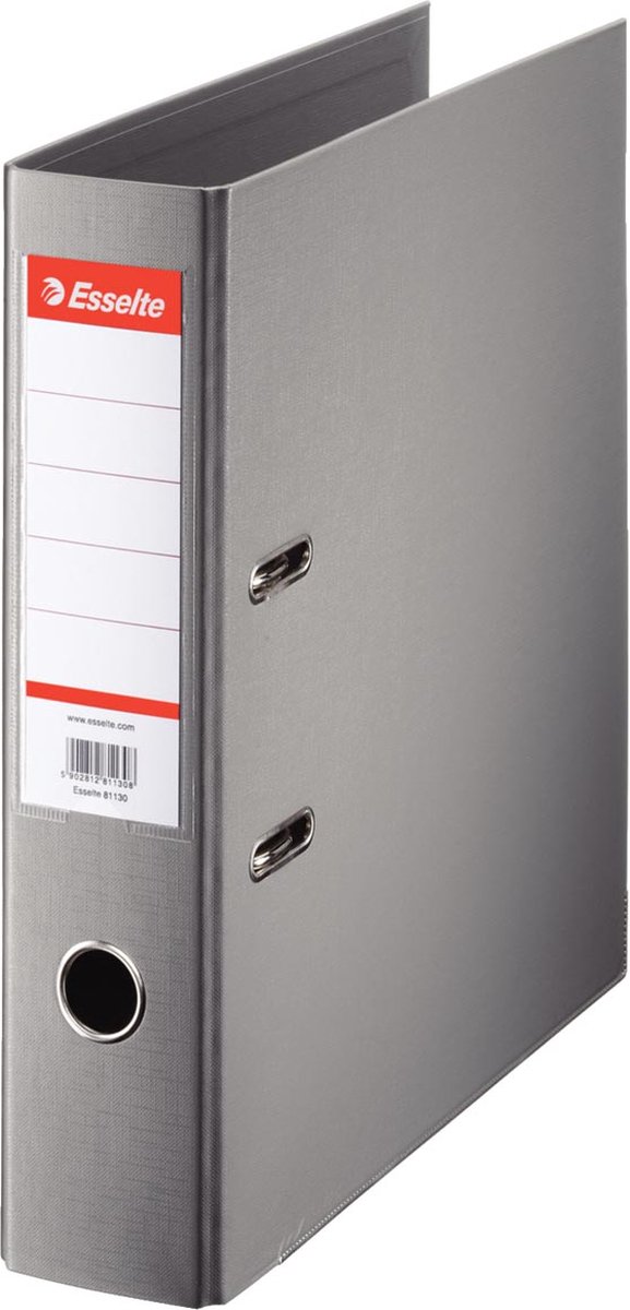 Esselte ordner Power N°1 grijs, rug van 7,5 cm 10 stuks