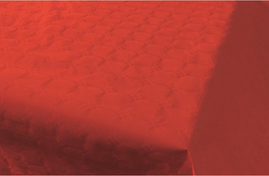 steek Antagonisme Kwadrant Rood papieren tafelkleed op rol - 800x118cm | bol.com