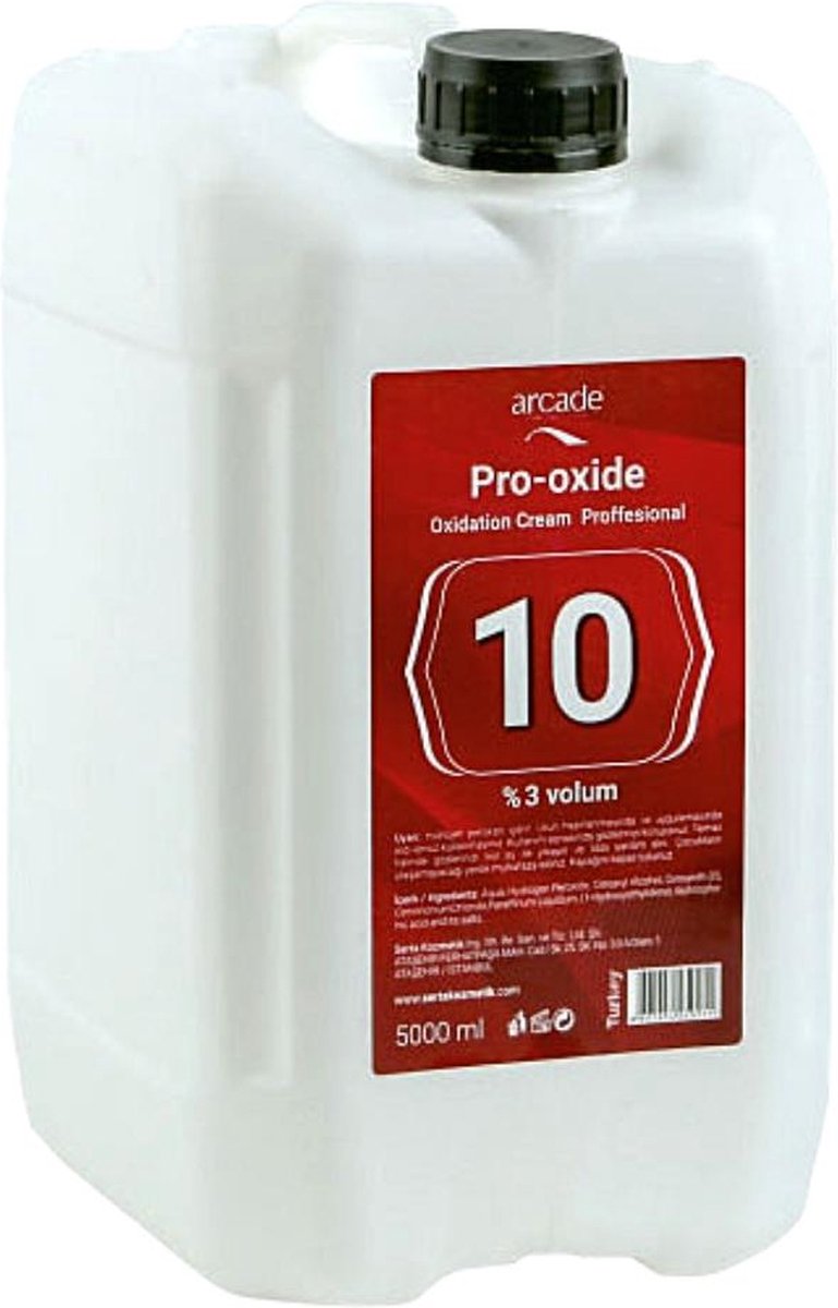 Arcade Waterstofperoxide Pro-Oxide 3% 10 Vol. – 5 Liter