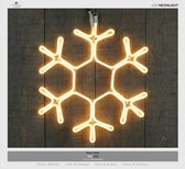 Anna Collection Verlichte sneeuwvlok - figuur - 51 cm - neon LED - kerstverlichting