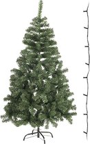 Mini kunst kerstboom 60 cm met gekleurde verlichting - Kerstboompje met lampjes - Kinderkamer kerstversiering