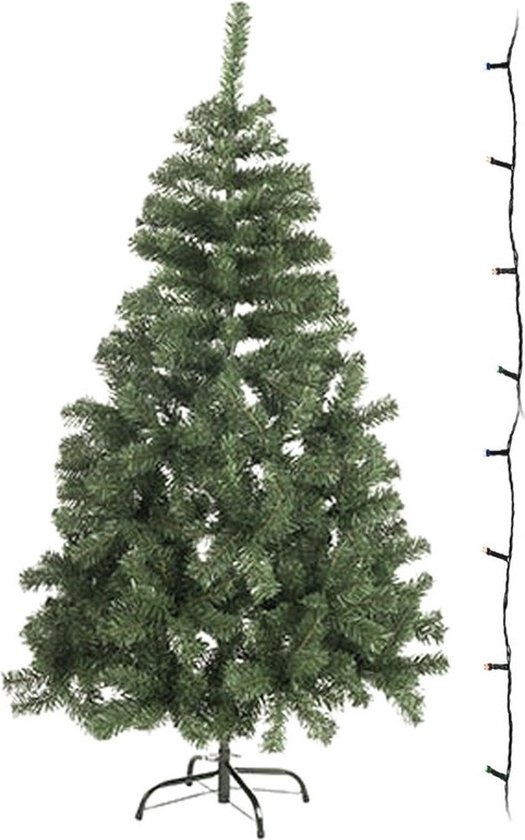 Weg Hollywood enz Mini kunst kerstboom 60 cm met gekleurde verlichting - Kerstboompje met  lampjes -... | bol.com