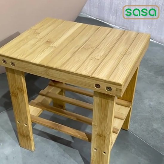 Bamboe Design Douchekruk Opstapkrukje Kruk Bamboe Opstapje