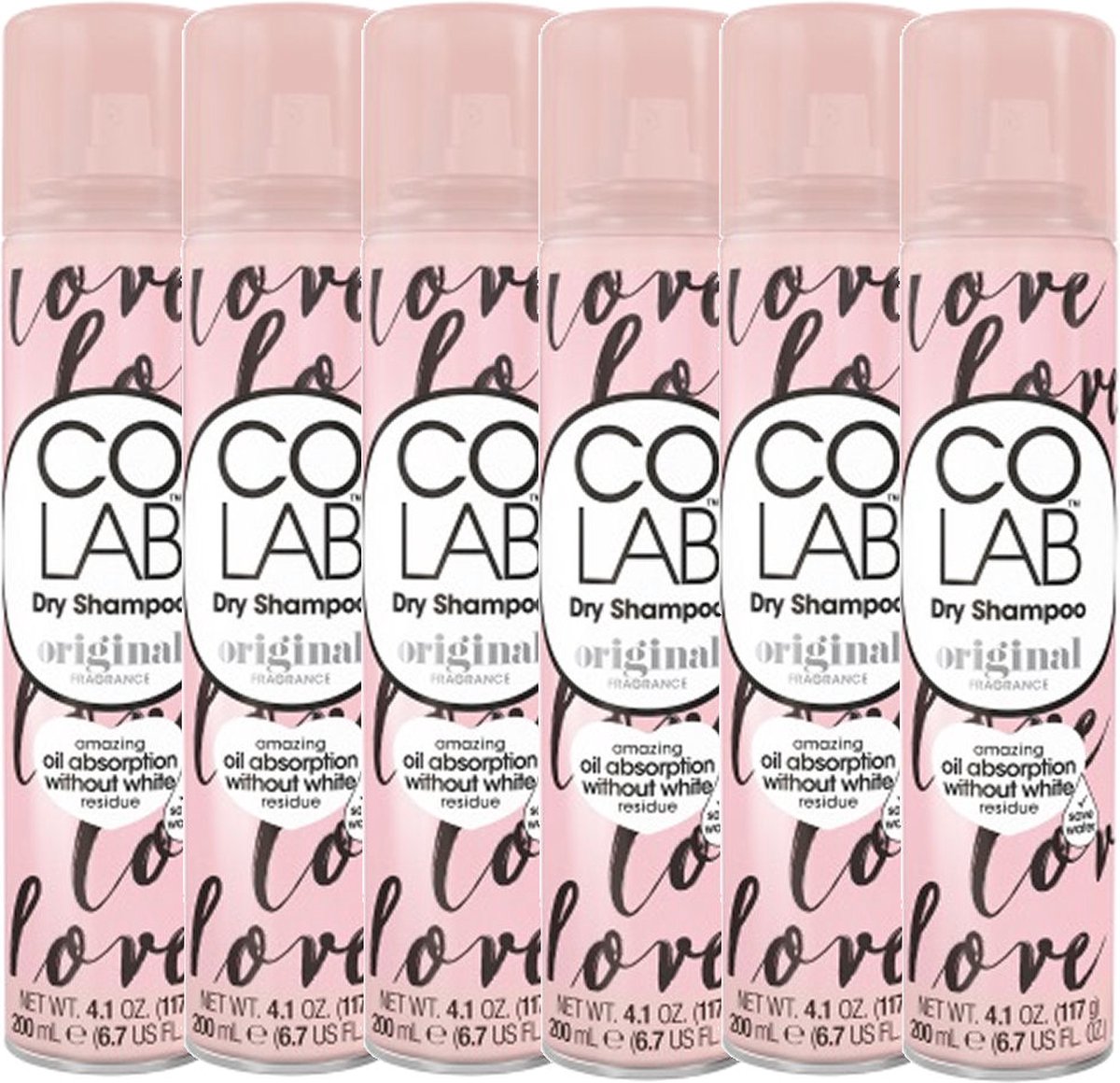 Colab Dry Shampoo Original - 6 pak - voordeelverpakking