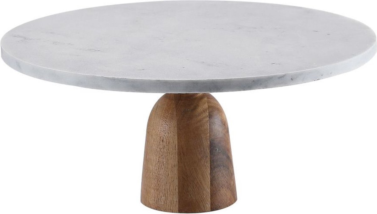 Marmeren taart plateau cake stand 100% natuurlijke marmer - Ø 20 cm