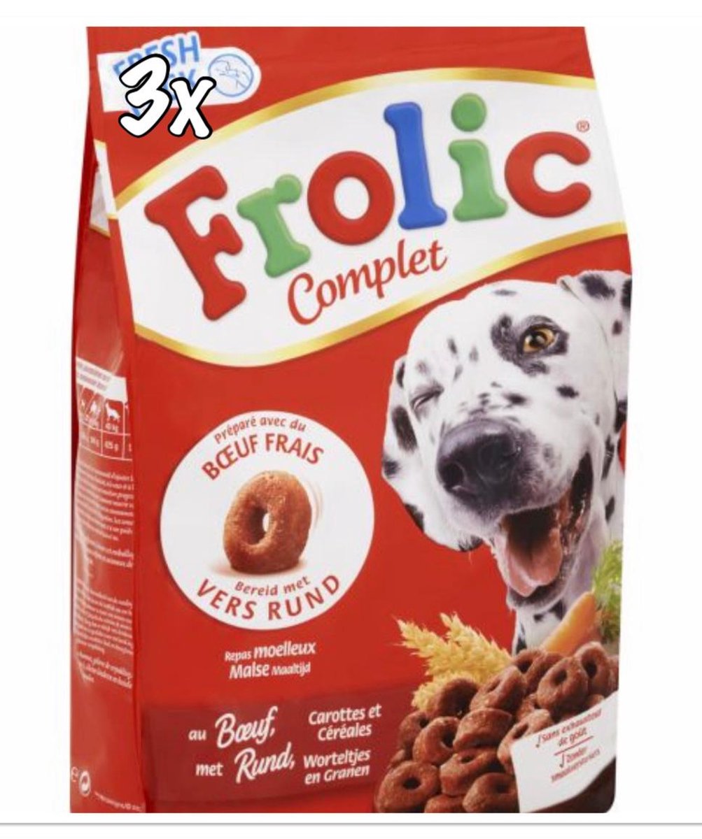 Frolic Frolic Honden droogvoer - Rund smaak - 1.5 kg( 4.5kg)
