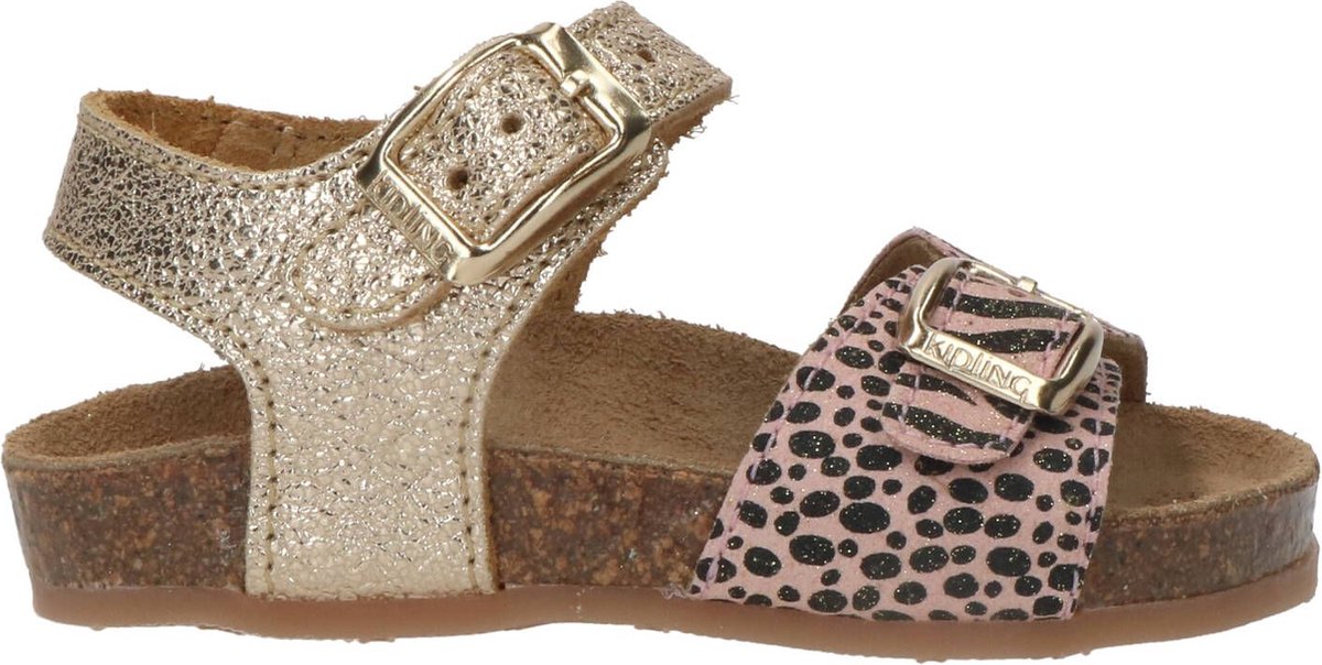 Kipling Puglia sandalen goud - Maat 21