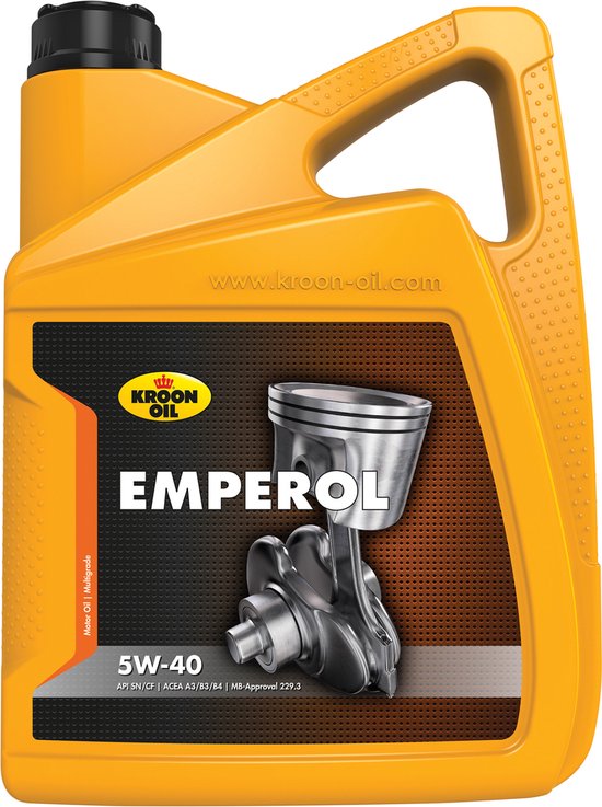 Kroon-Oil Emperol 5W-40 - 02334 | 5 L can / bus