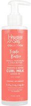 Hawaiian Silky Mango and Murumuru Butter Leave-In Curl Milk, with Shea­ Butter for Moisture & Anti-Breakage | No Sulphate, Silicones or Parabens | Hawaiian Silky Triple Butter Collection