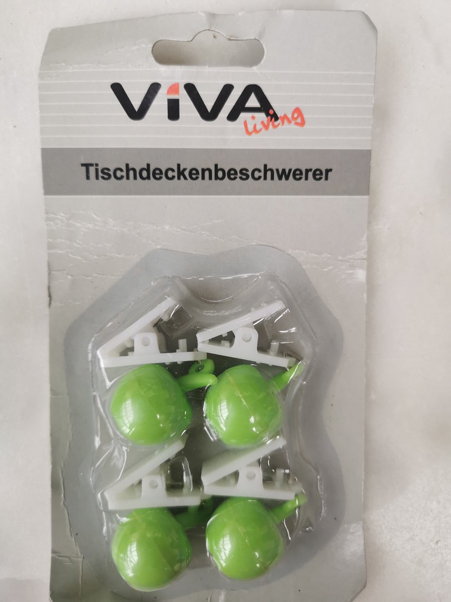 Tafelkleedgewichtjes Appel 4stuks