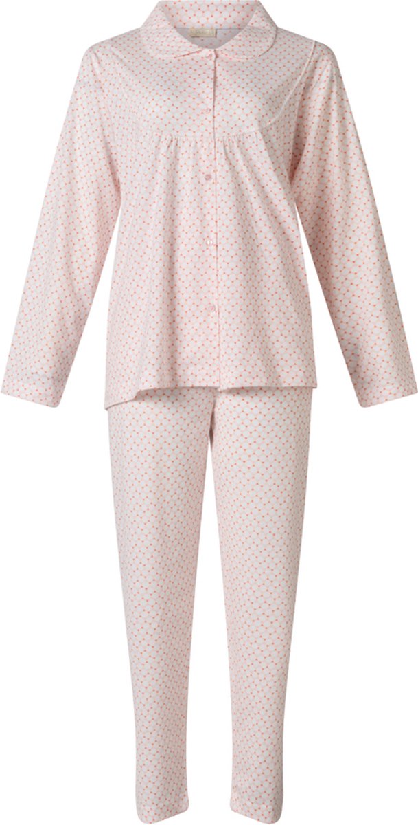 Lunatex dames pyjama klassiek 124188 - roze rose