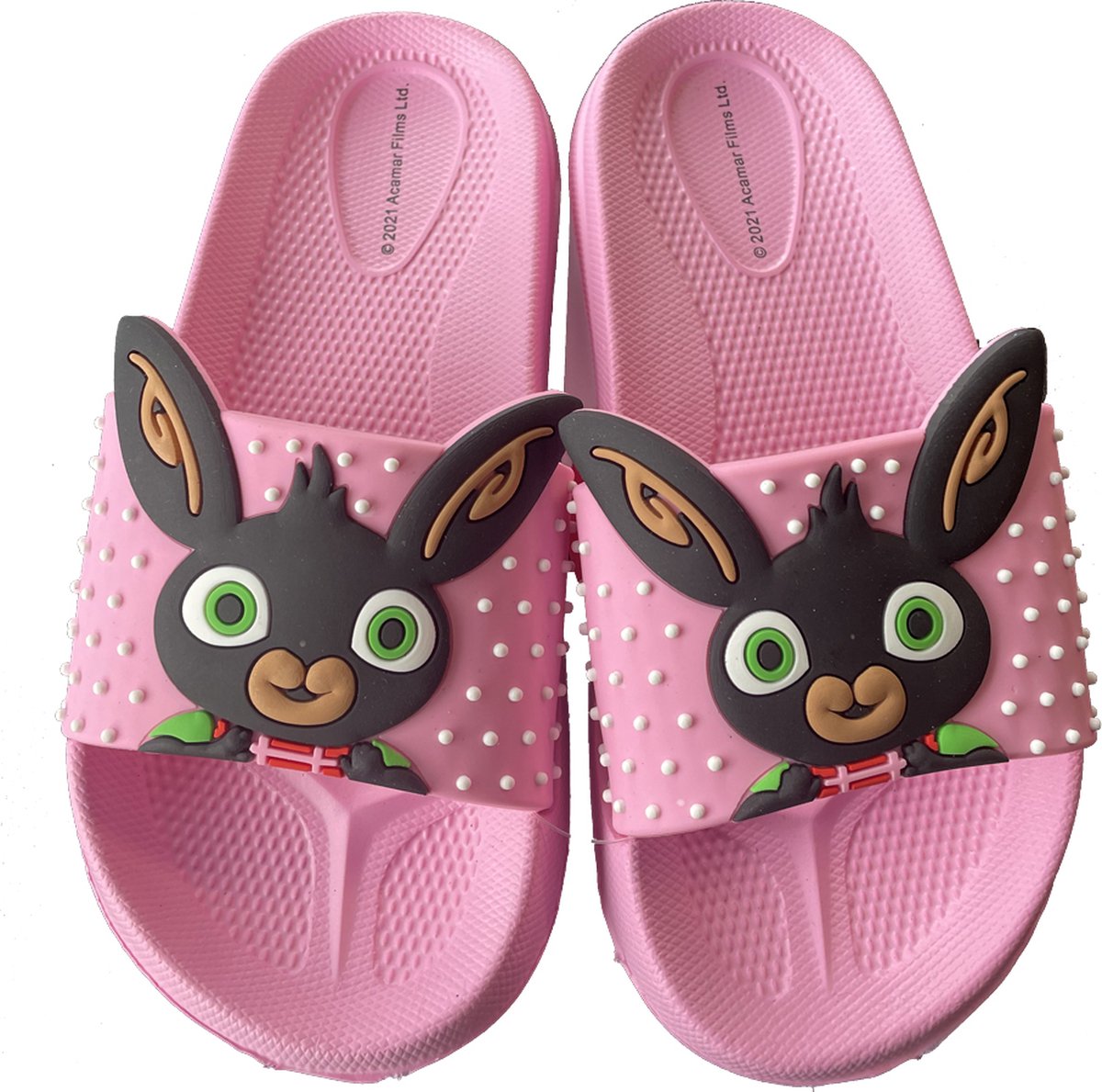 Bing 3D Slippers - Roze - Instapslippers - Maat 29/30