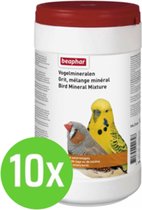 10x Minéraux pour oiseaux Beaphar - complément alimentaire - 1,25 kg