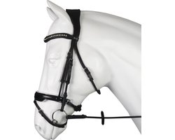Horka Hoofdstel Favorit Zwart/wit Pony