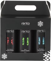 Rento saunageuren cadeauset 3 x 400 ml