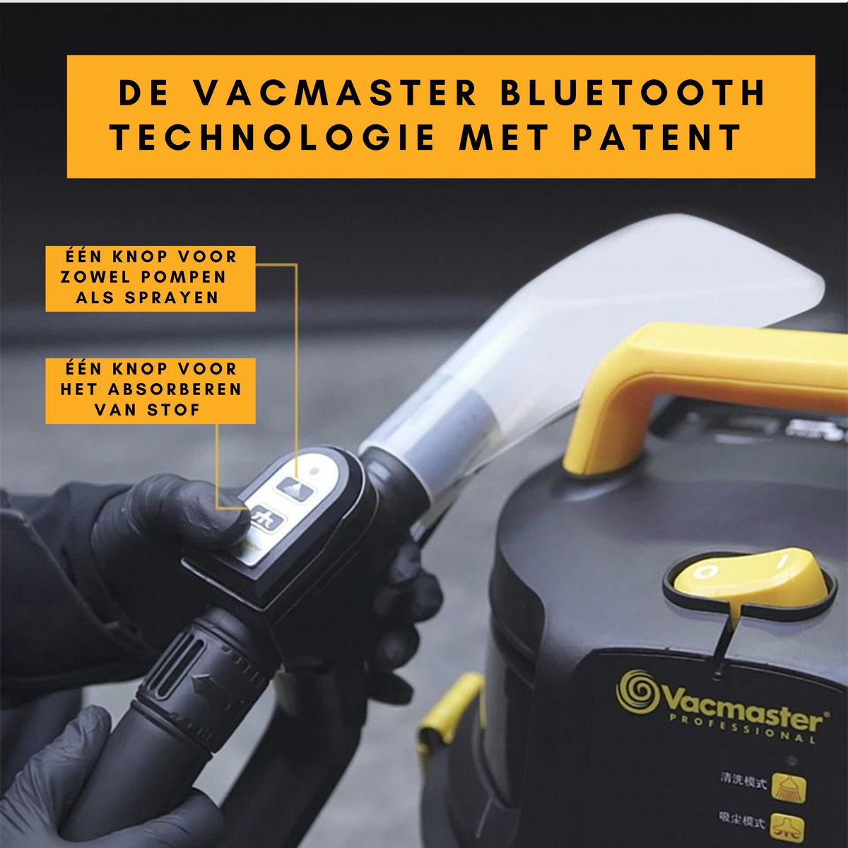 GOSCRUB GSW07 Tapijtreiniger / Vlekkenreiniger Wit