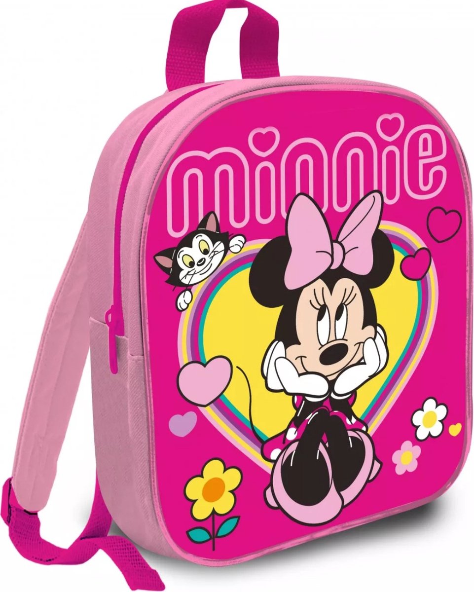 Disney Minnie Mouse Rugtas - 29 x 24 cm. - roze - Minnie Mouse rugzak